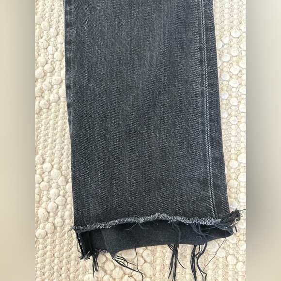 MOUSSY Vintage black, boot leg jeans - Picture 7 of 9